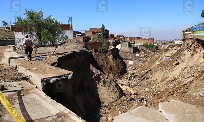 Arequipa tiene 6 distritos que requieren mayor atención por riesgo de lluvias