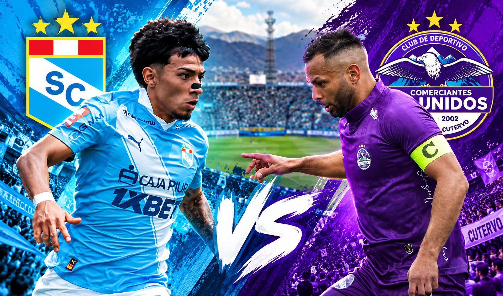 Partido Sporting Cristal vs Comerciantes Unidos EN VIVO: Luis Iberico anota el 1-0 en el primer tiempo en el estadio Alberto Gallardo