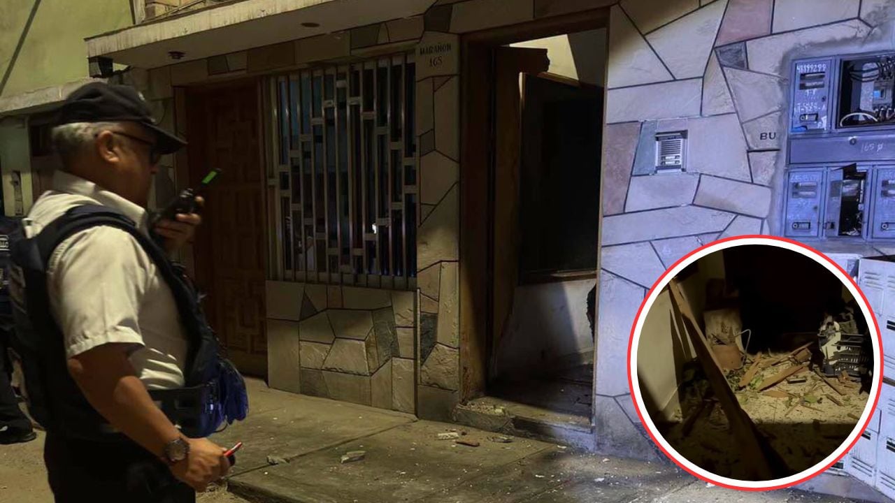 Trujillo: Ataque con explosivos destruye puerta de una vivienda (VIDEO)