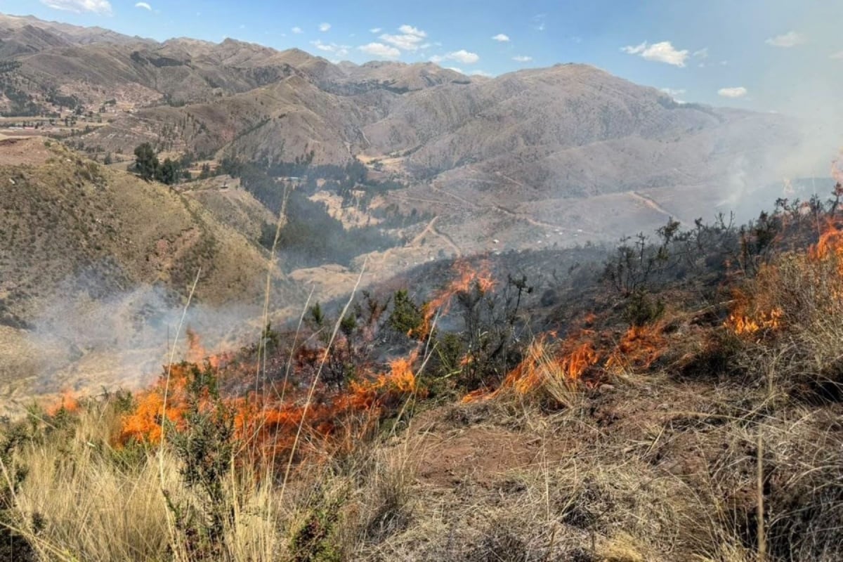 Incendios forestales dejan seis fallecidos en lo que va octubre y continúan activos en cinco regiones