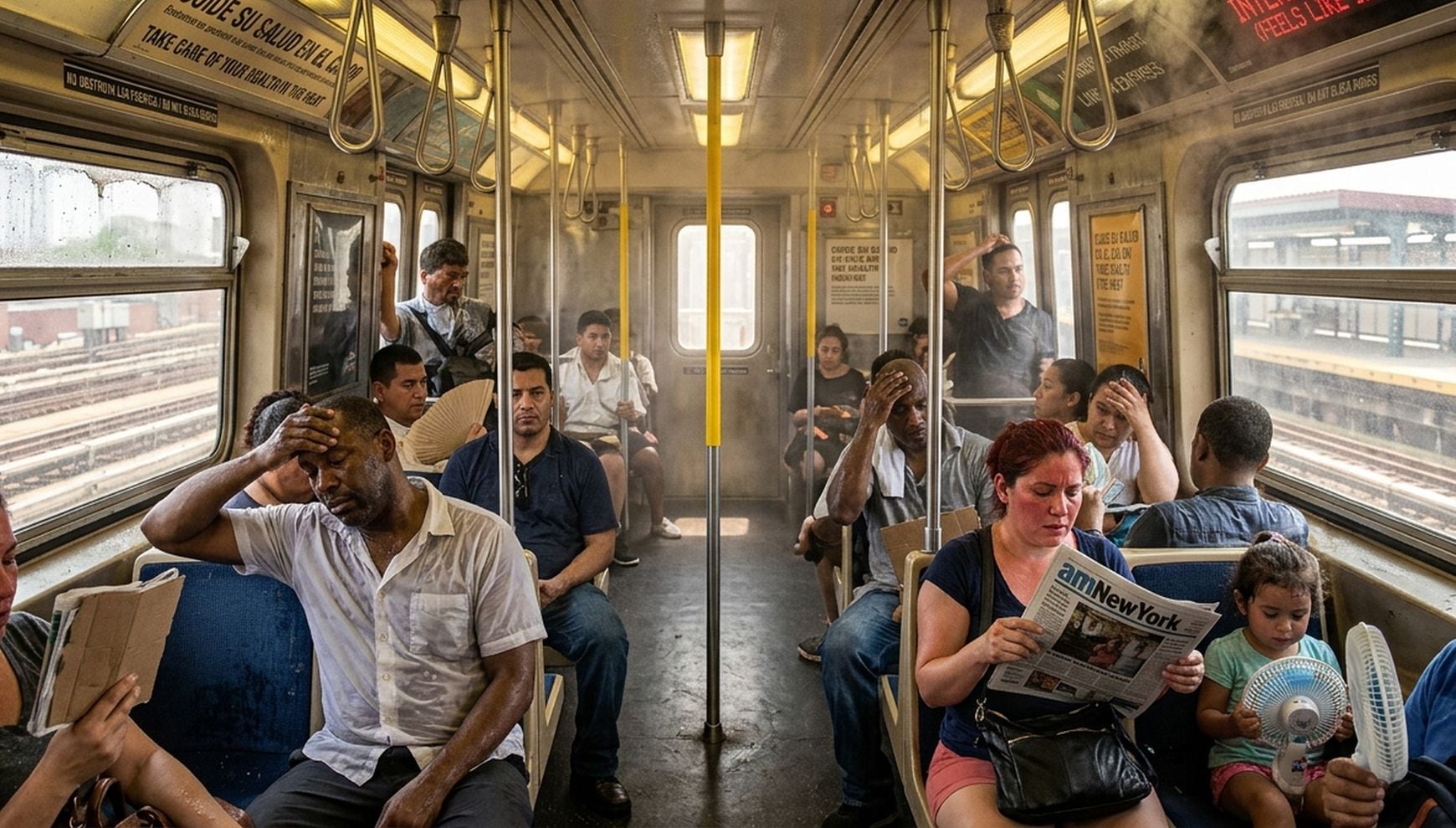 Nueva York busca enfriar el metro en verano: el plan que reutilizaría el calor de los andenes