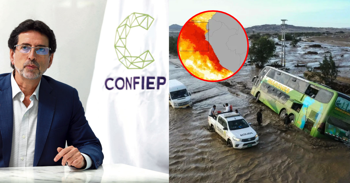 Confiep alerta sobre El Niño en Perú: "Hay mucha gente que va a sufrir los embates de la naturaleza"