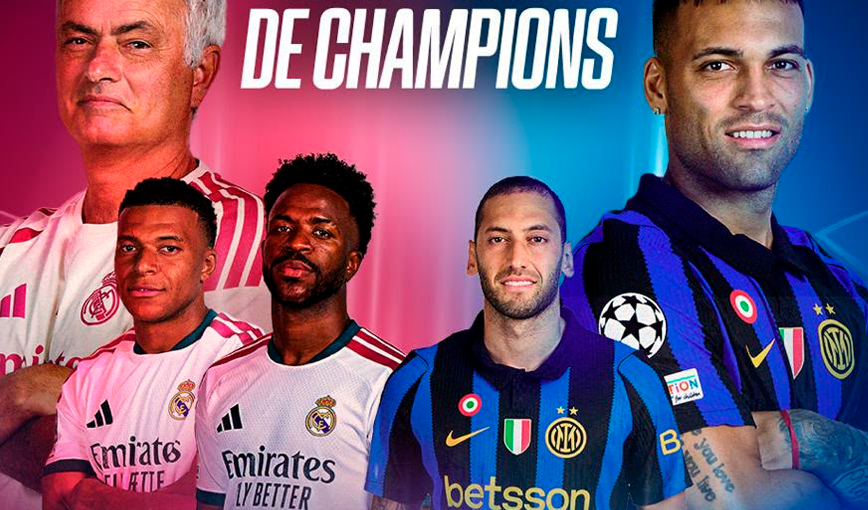 [VER EN VIVO] Real Madrid vs Inter HOY por la Champions League: transmisión minuto a minuto del partido de hoy