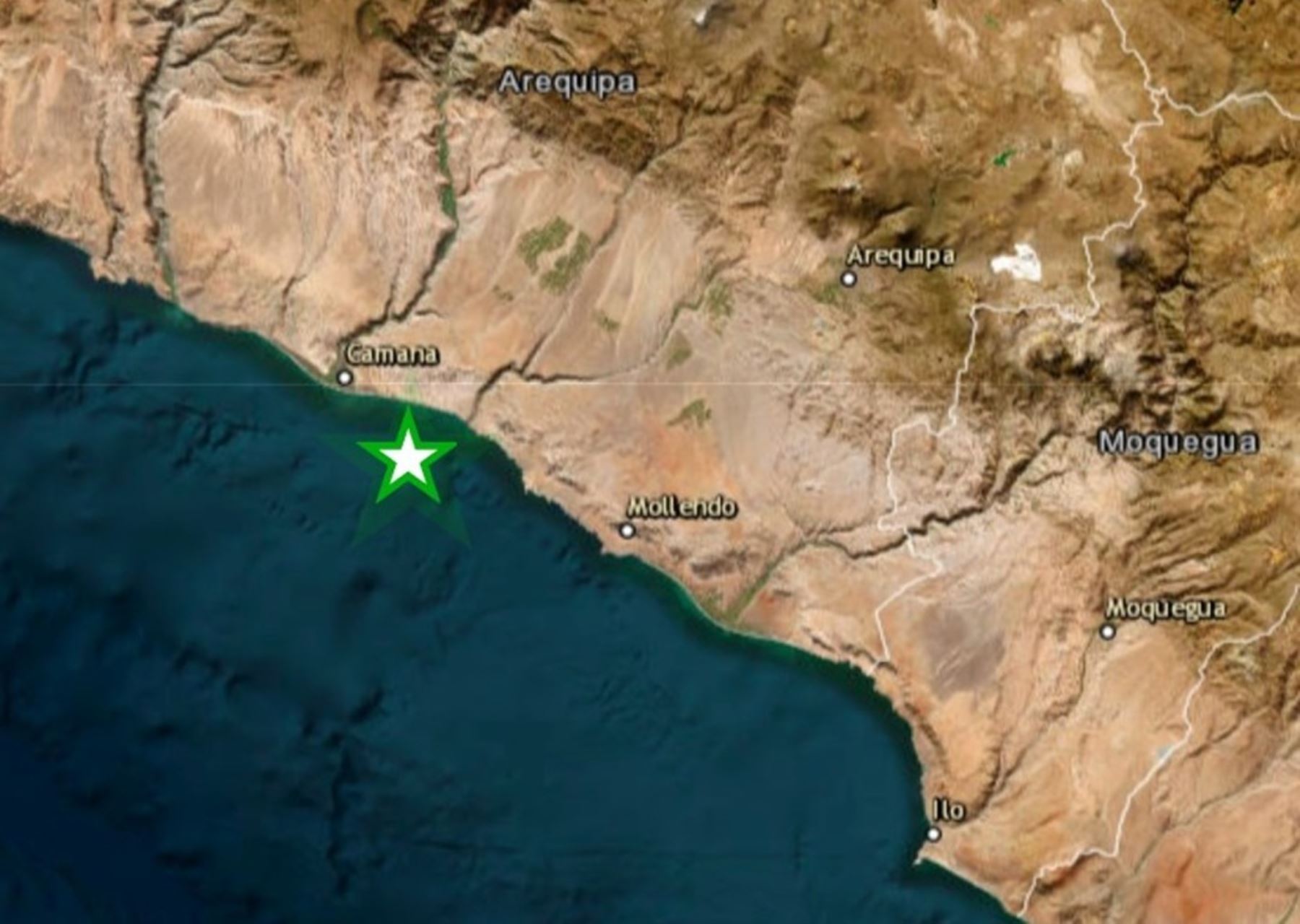 Temblor en Perú hoy: sismo de magnitud 4.2 se registró esta noche en Arequipa