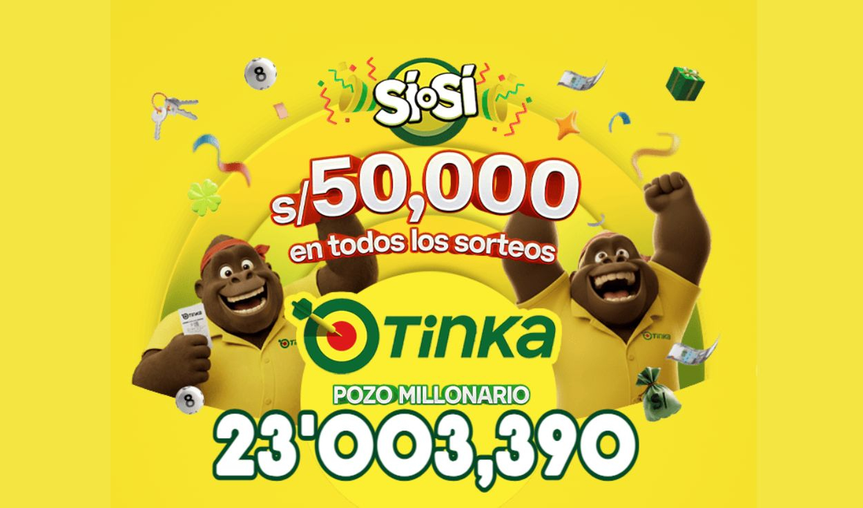 ¿Reventó? Resultados de La Tinka del domingo 9 de agosto: números ganadores, Pozo Millonario, boliyapa, S/50.000 y más