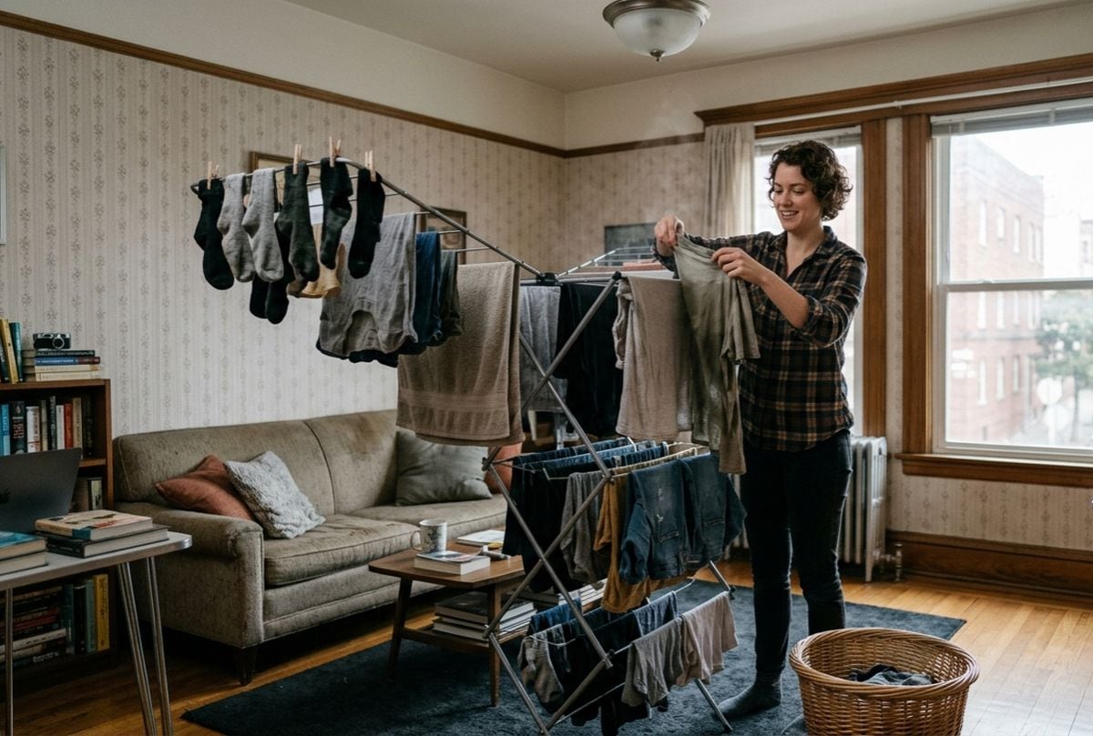 ¿Secas la ropa dentro de casa? Los expertos explican cómo puede afectar la humedad del hogar