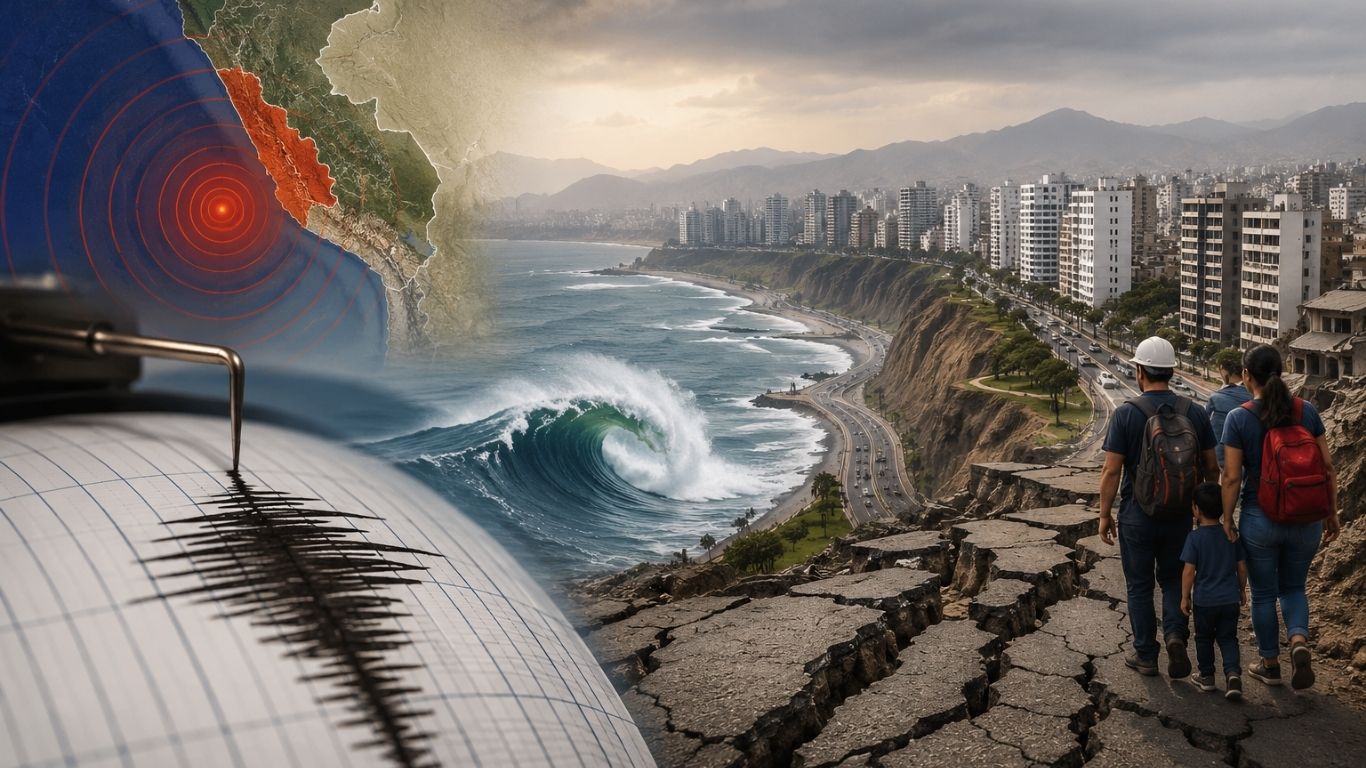 Terremoto en Perú: Lima entre las regiones que acumulan una mayor cantidad de energía sísmica, según IGP