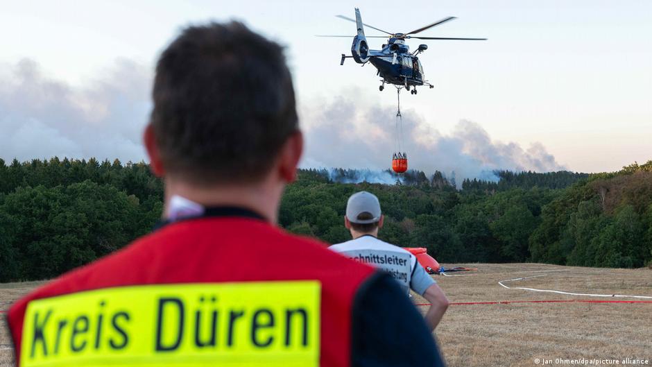 Un incendio forestal en el oeste de Alemania obliga a evacuar a más de 2.000 residentes