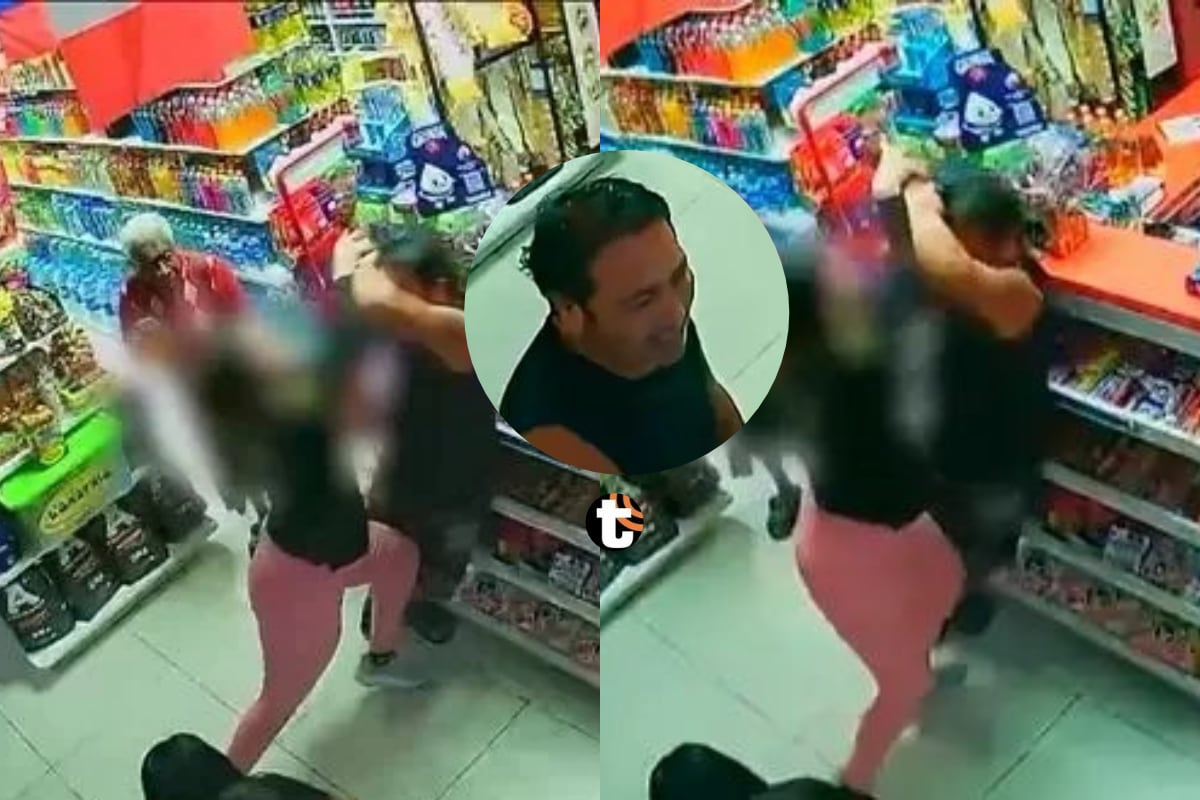 ¡Cajera enfrentó a ladrón y le cobró! Sujeto había regresado a local tras robar cervezas de minimarket en San Martín de Porres