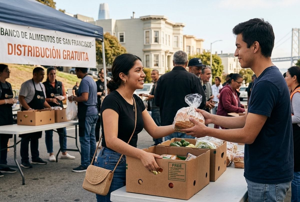 Atención, Alimentos gratis en San Francisco del 14 al 17 de septiembre: puntos de distribución y horarios