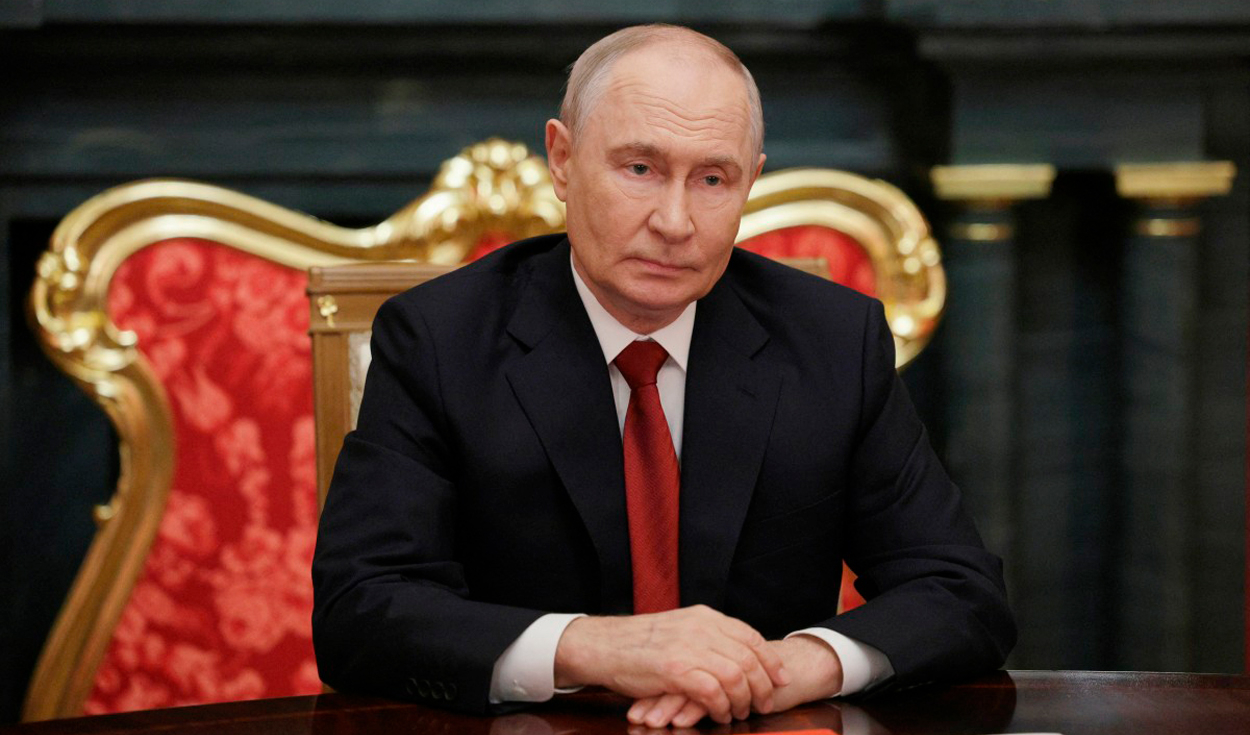 Putin "se mostró receptivo" con las propuestas de Trump para una desescalada en Ucrania, informó el Kremlin