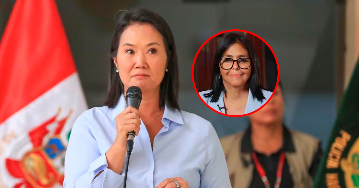 Keiko Fujimori sostuvo llamada con Delcy Rodríguez para plantear el retorno de venezolanos a su país