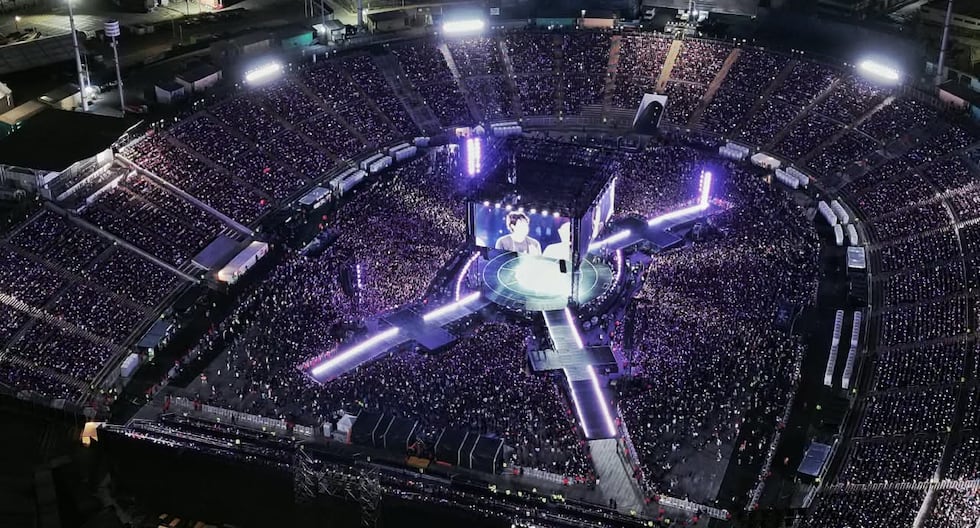 BTS en Lima: Mira las panorámicas del primer concierto en San Marcos (FOTOS)