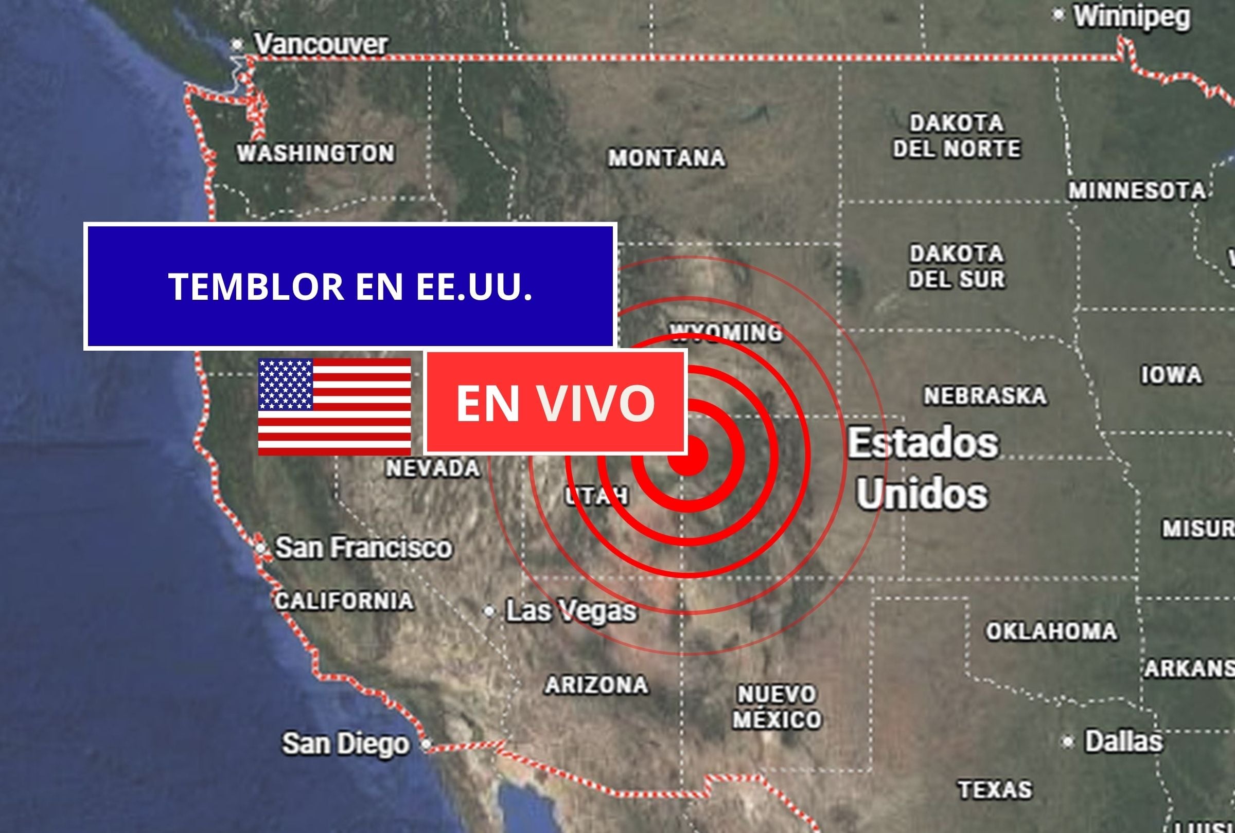 Temblor en EE.UU. EN VIVO hoy, 09 de agosto 2026: hora exacta, magnitud y dónde fue el epicentro del último sismo
