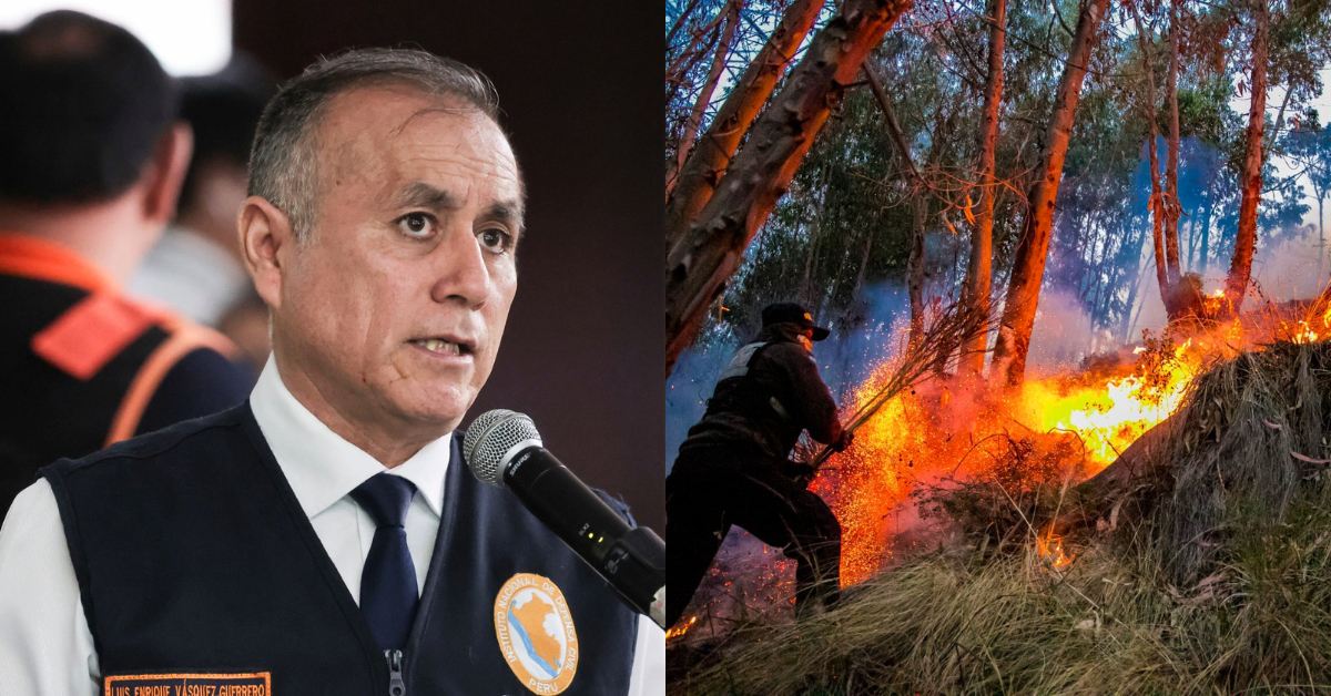 Incencios forestales en Perú han dejado 12 personas fallecidas hasta el momento, reporta Indeci