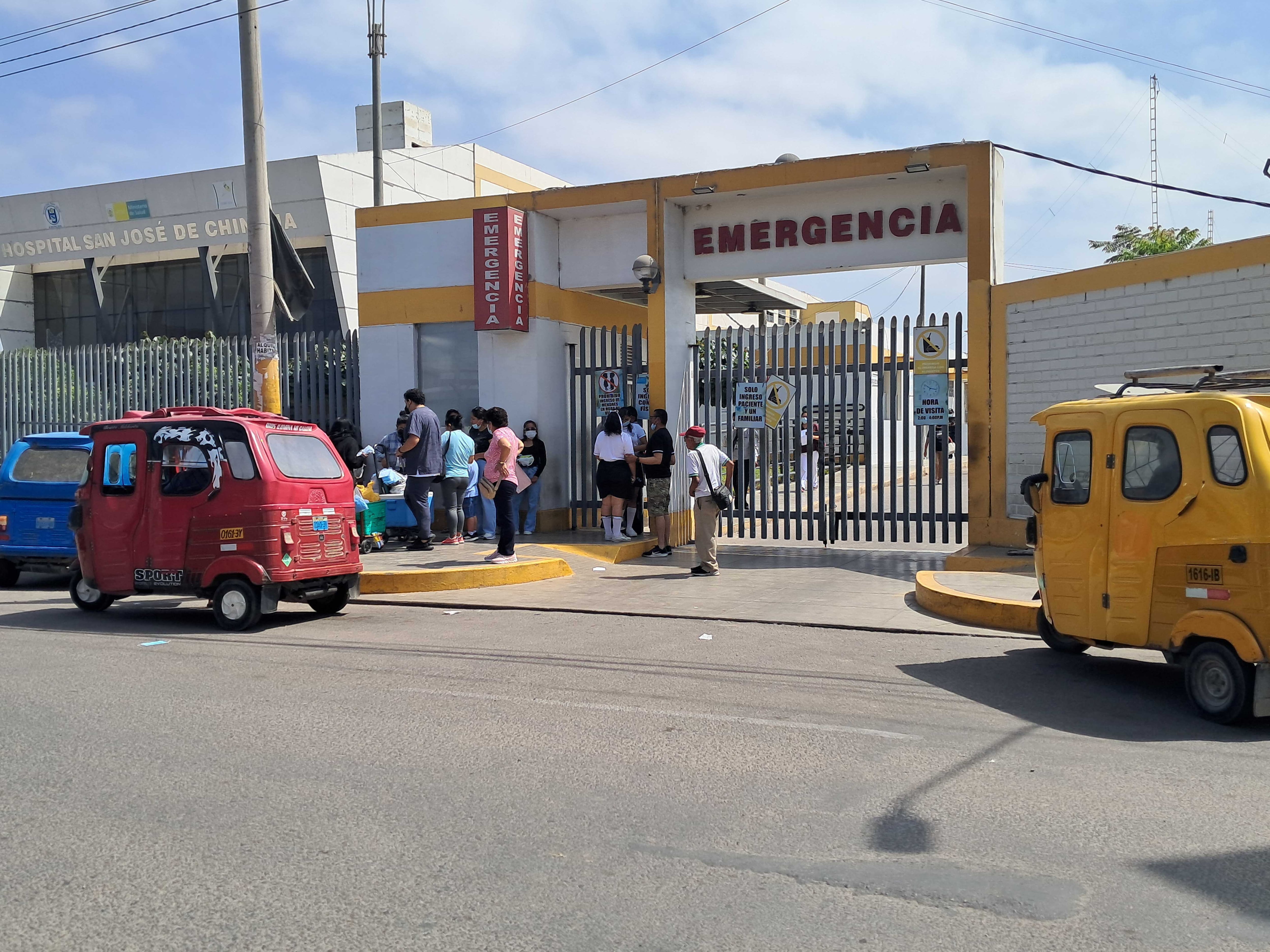 Hospital San José de Chincha suspende visitas por posible caso de Meningococo en menor