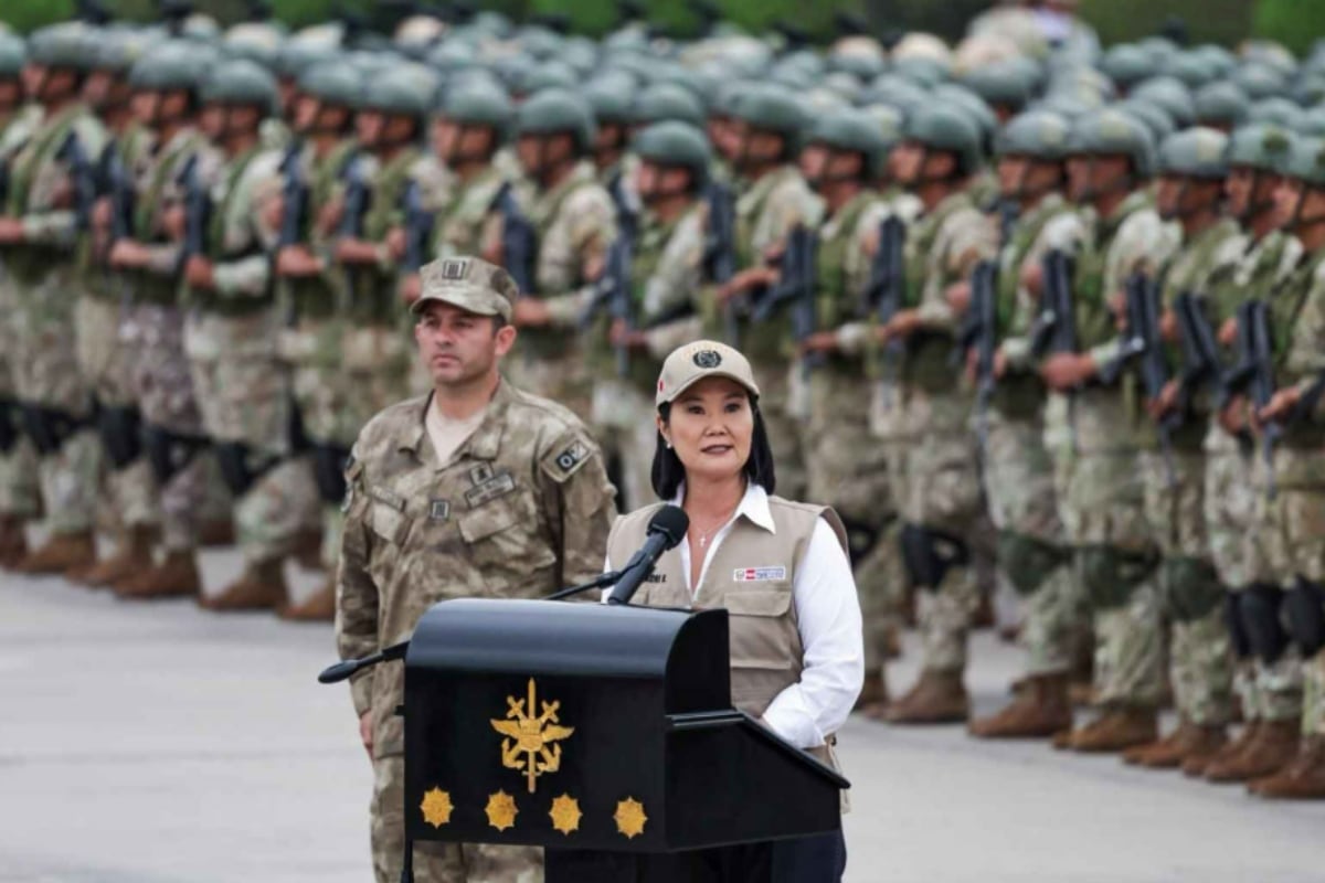 Keiko Fujimori anuncia comando unificado para enfrentar y derrotar a la delincuencia