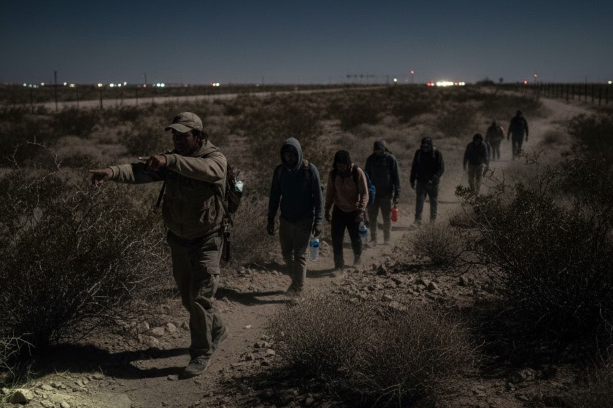 Los siniestros ‘coyotes’ en la frontera