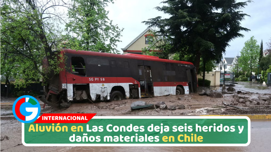 Chile decreta estado de catástrofe tras aluvión que golpeó Santiago