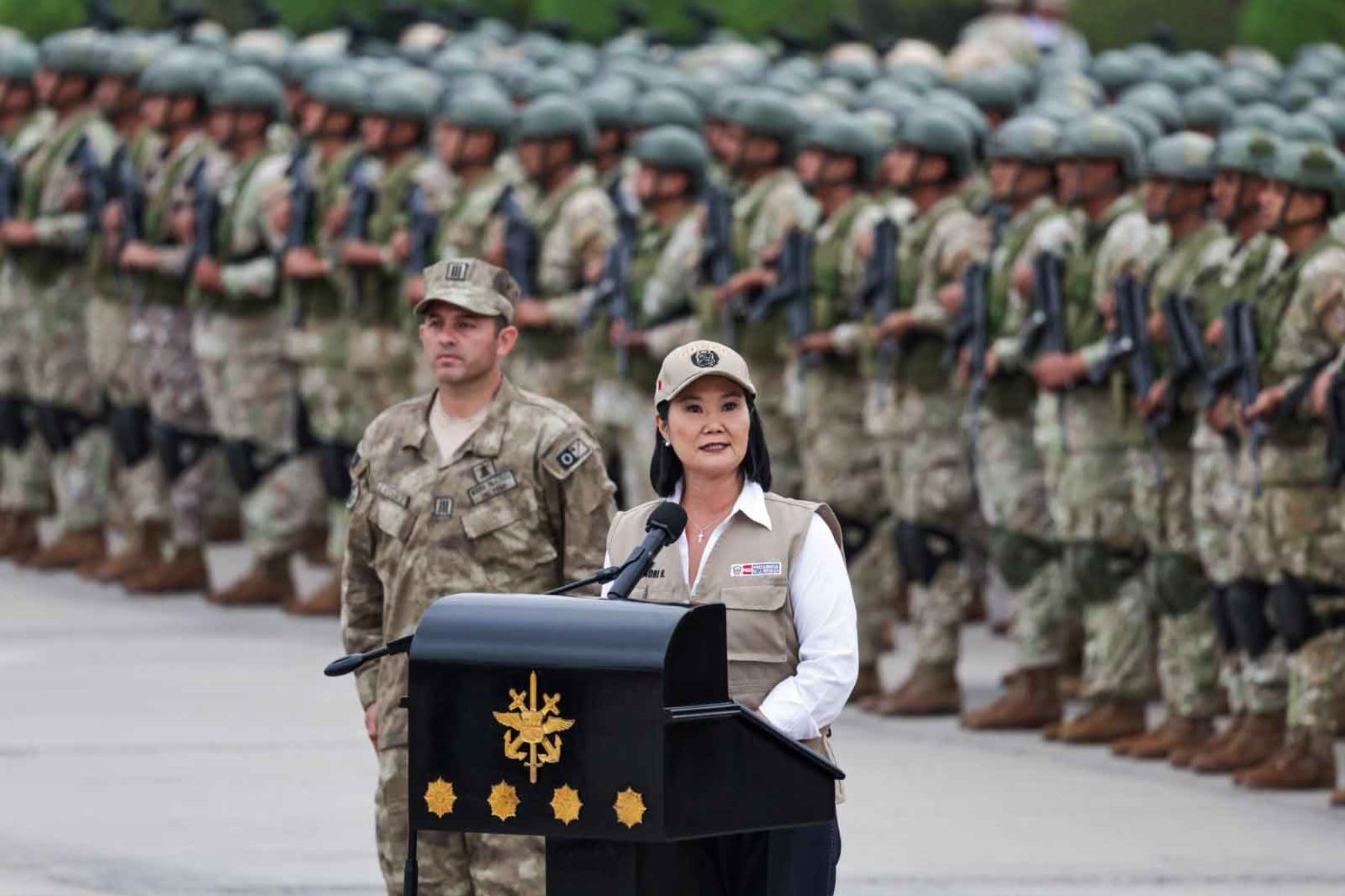 Presidenta Fujimori anuncia Comando Unificado para enfrentar y derrotar a la delincuencia