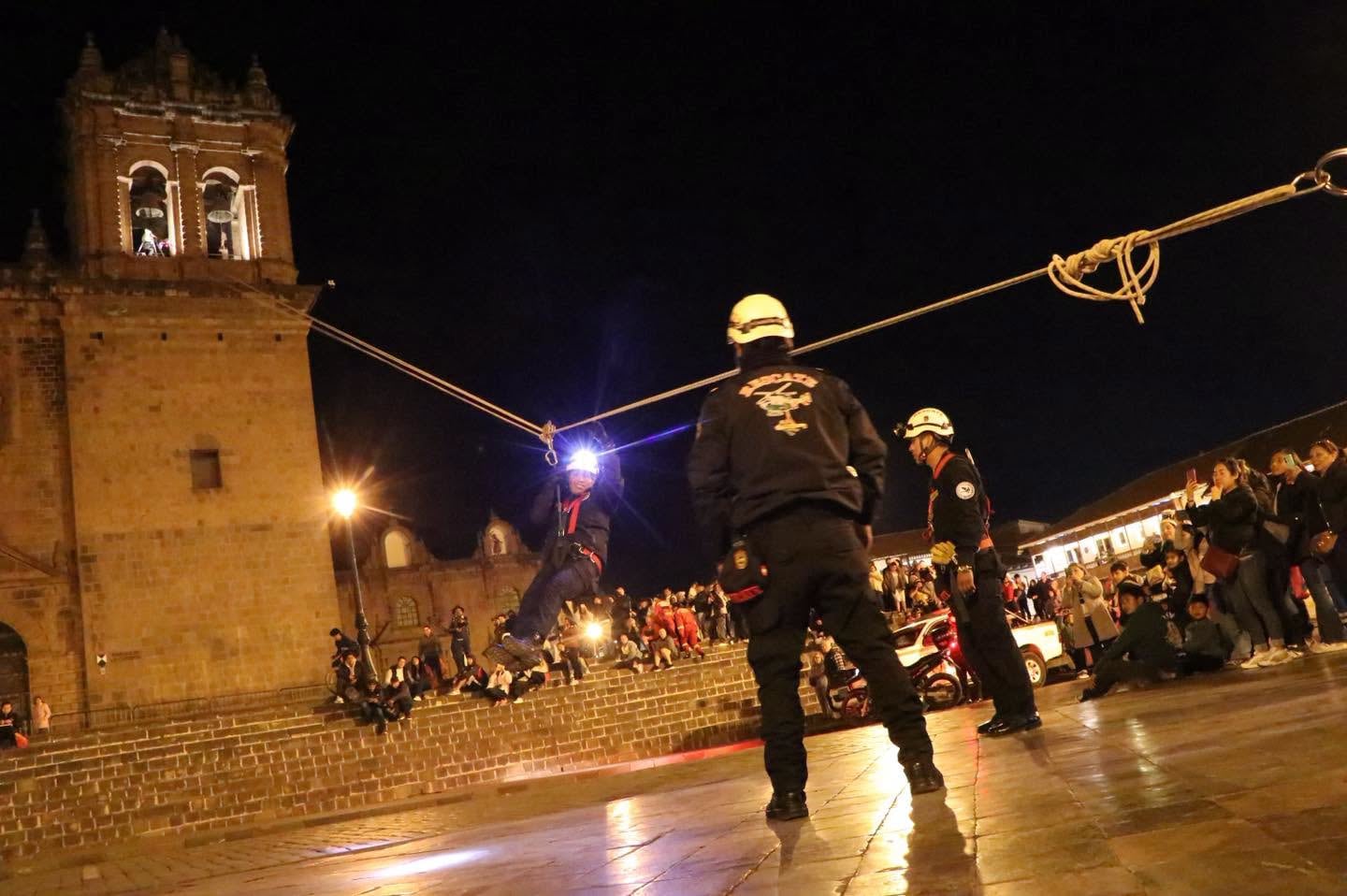Simulacro de sismo en Cusco: Se representó la activación de la falla Qoricocha (FOTOS)