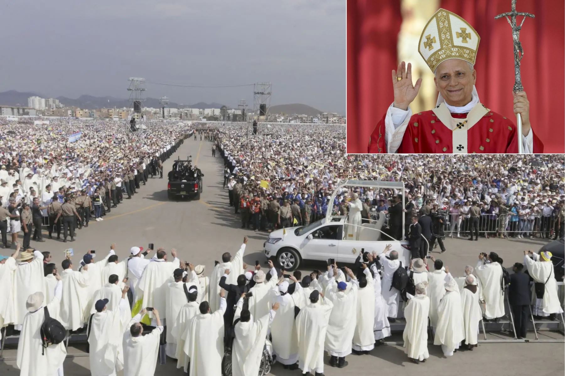 Papa León XIV en Perú: prevén un millón 200 mil asistentes en misa en base Las Palmas