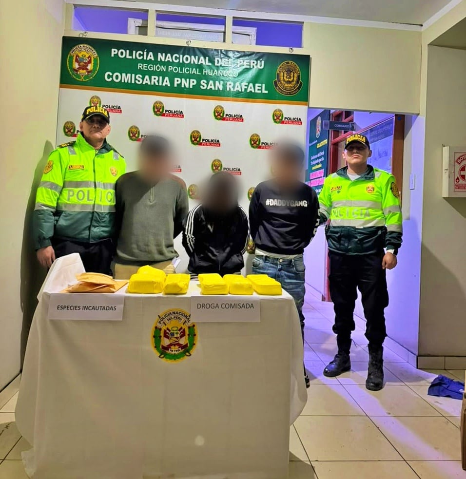 Policía desarticula presunta banda criminal “Los Ruteros de la Carretera Central”