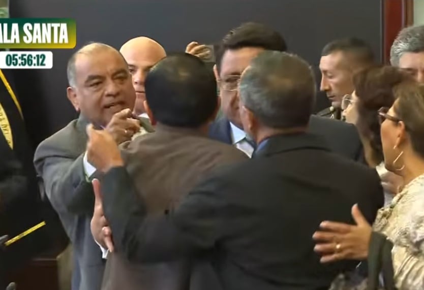 Pepitas: Comisión de Constitución del Senado por poco se convirtió en un ring de boxeo