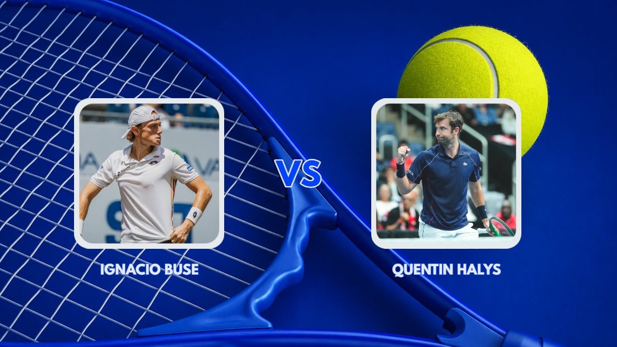 Ignacio Buse vs Quentin Halys EN VIVO: ¿a qué hora juegan y dónde ver la primera ronda del ATP 500 de Pekín?