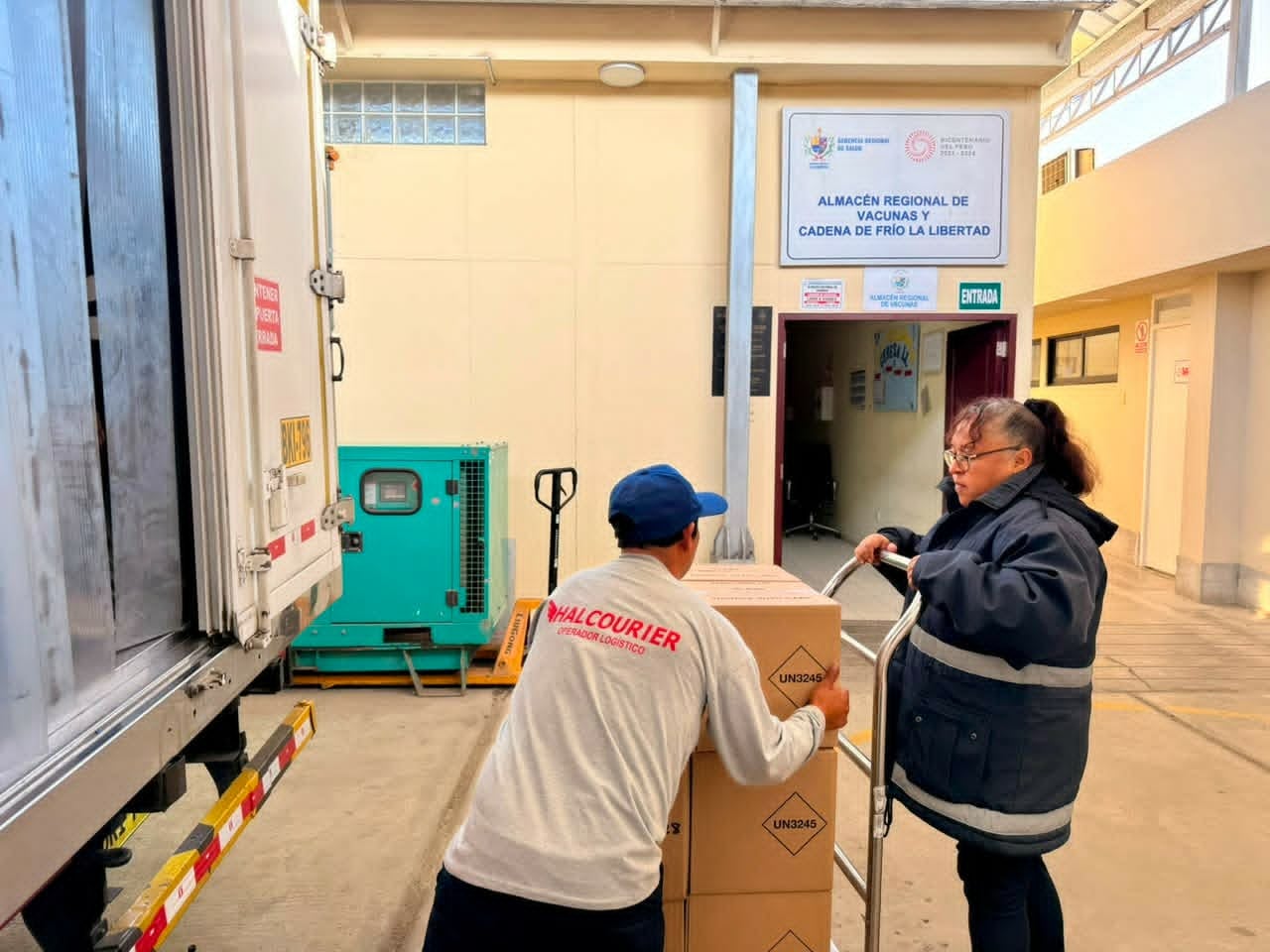 La Libertad: Por primera vez llegan vacunas contra el dengue