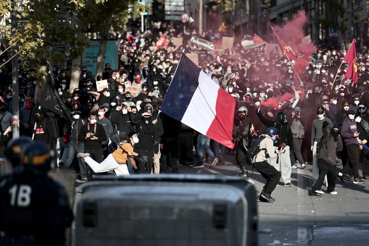 Entre 410.000 y 800.000 manifestantes en Francia, según el gobierno y organizadores