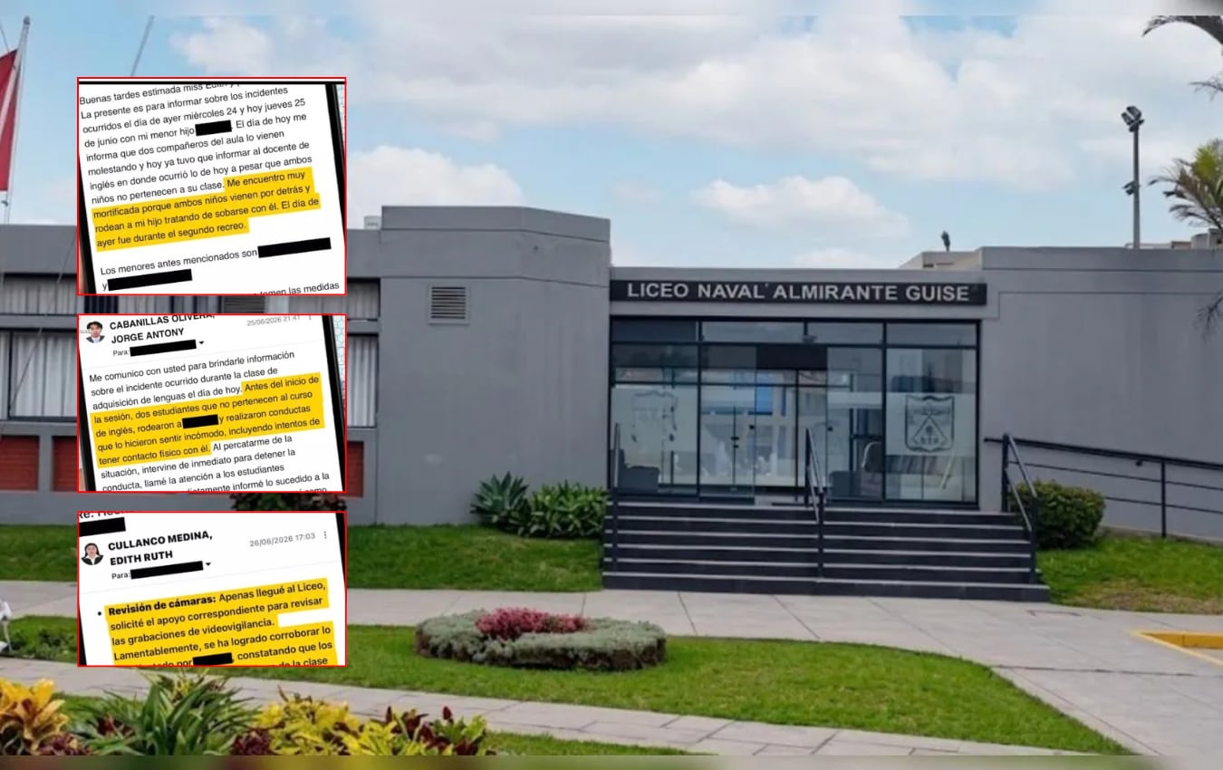 Liceo Naval: Libro de incidencias registra más de 20 casos de acoso y violencia este año