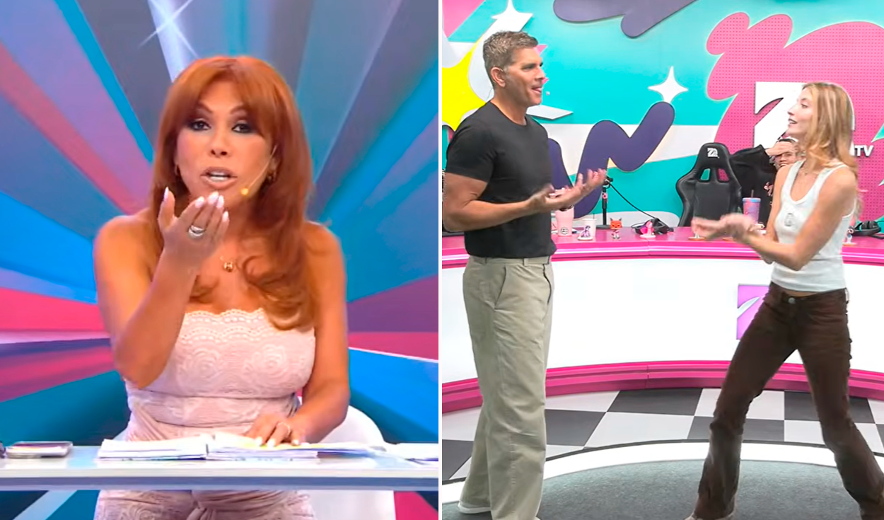Magaly Medina califica de “rubia tonta” a Gia, hija de Christian Meier, tras verla en Zaca TV: “Ella asume lo que es”