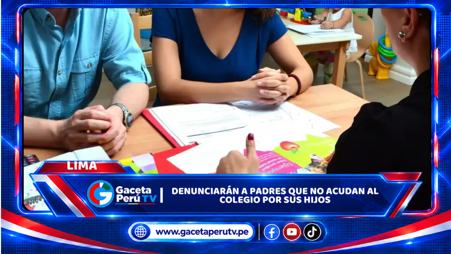 Denunciarán a padres que no acudan al colegio por sus hijos