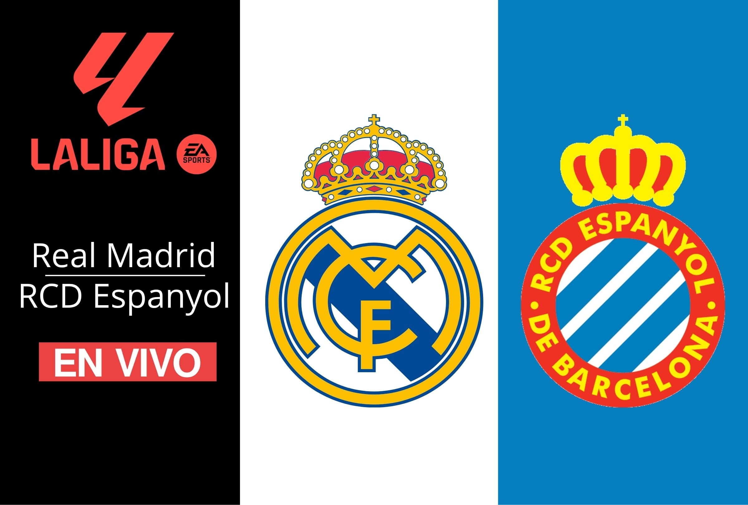 ¿A qué hora juega Real Madrid - RCD Espanyol EN VIVO HOY por LaLiga 2027 en EE.UU., México y Argentina?