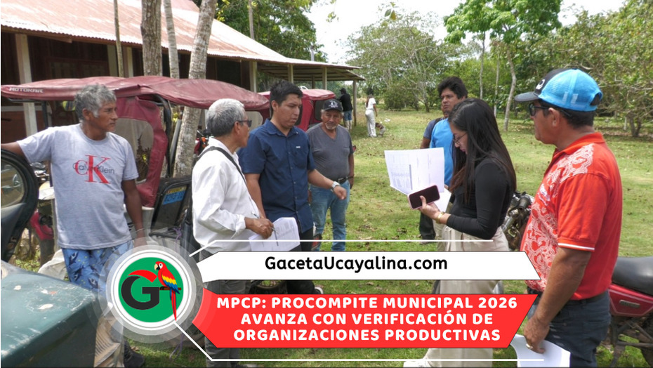La Municipalidad Provincial de Coronel Portillo verifica en campo planes de negocio del Procompite.