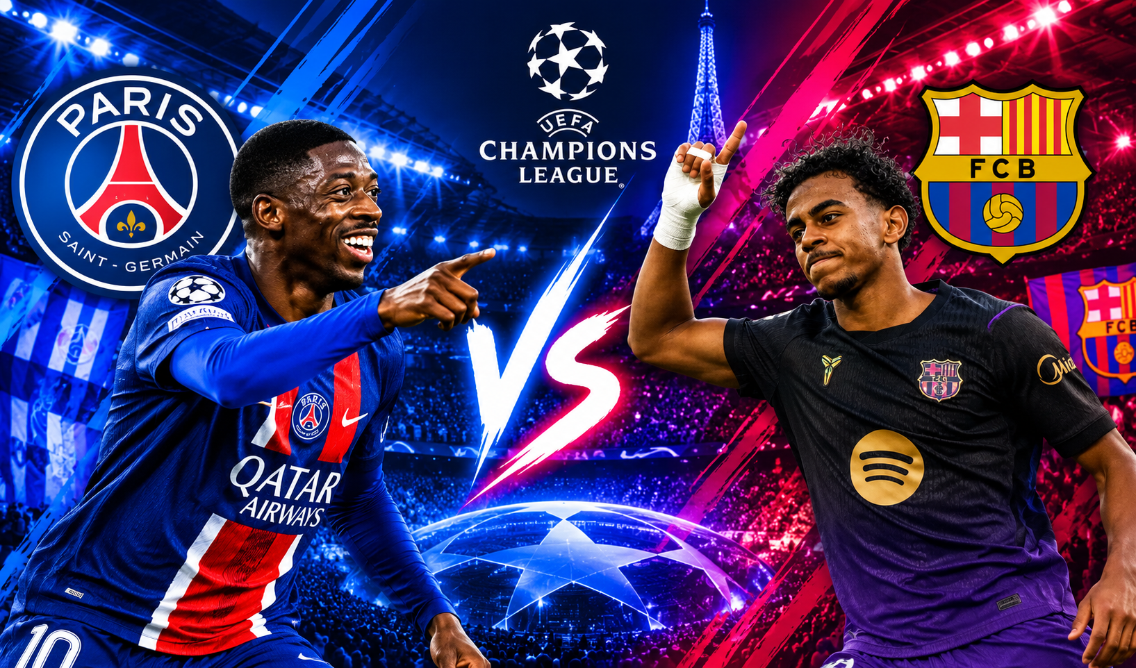 [EN VIVO] PSG vs Barcelona HOY vía ESPN: Transmisión minuto a minuto del partido por la Champions League 2026-27