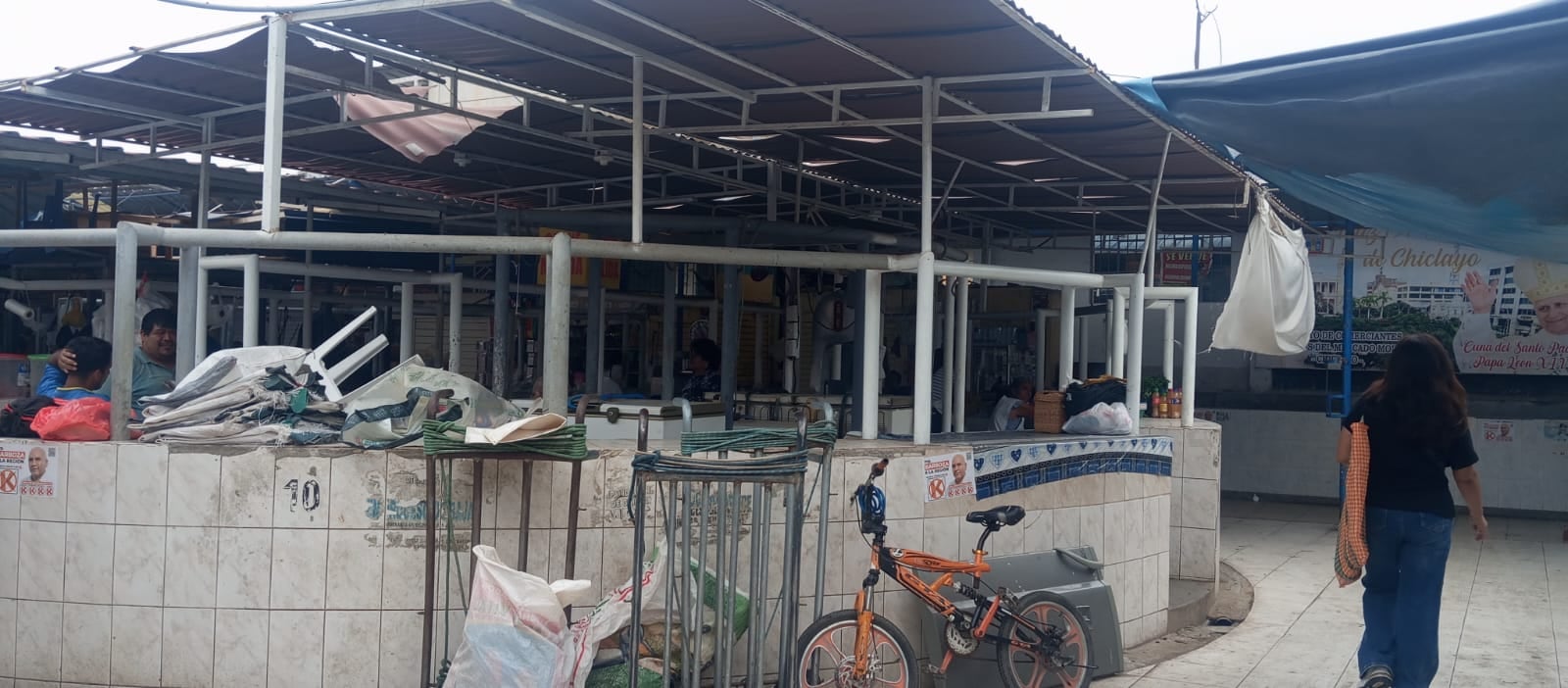 Chiclayo: obra de S/ 1.7 millones para remodelar la cobertura del mercado Modelo aún no empieza