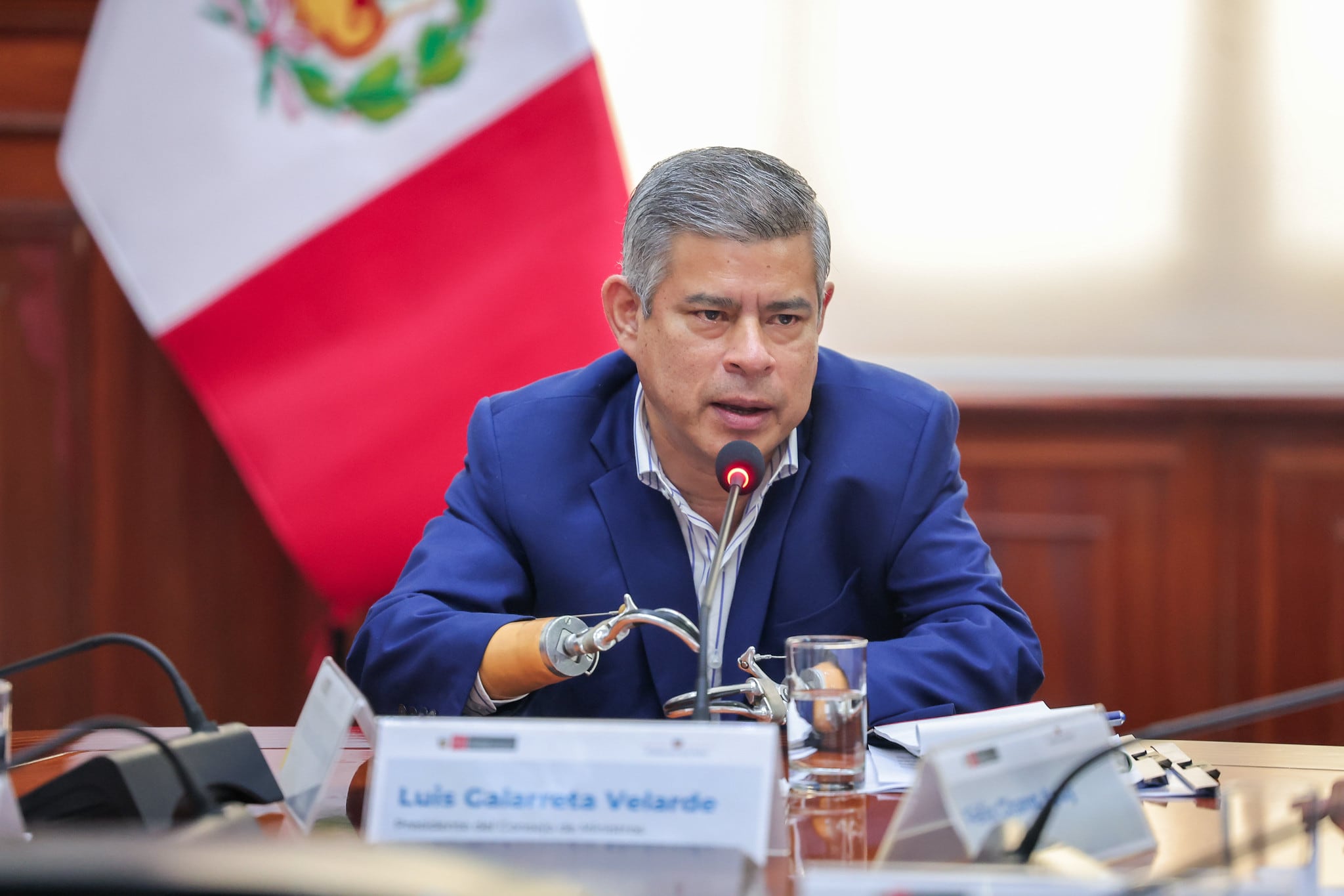 Luis Galarreta asegura que facultades legislativas buscan reforzar respuesta ante emergencias