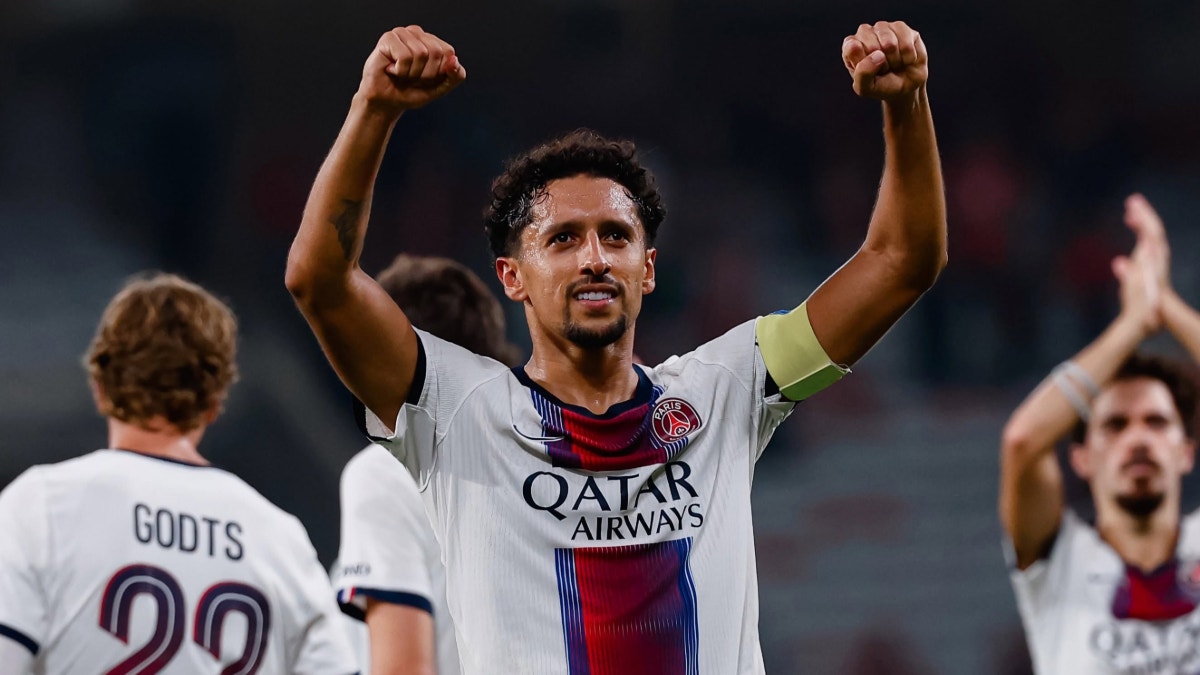 Sobre el final: PSG rescató un empate ante Lille con agónico gol de Marquinhos