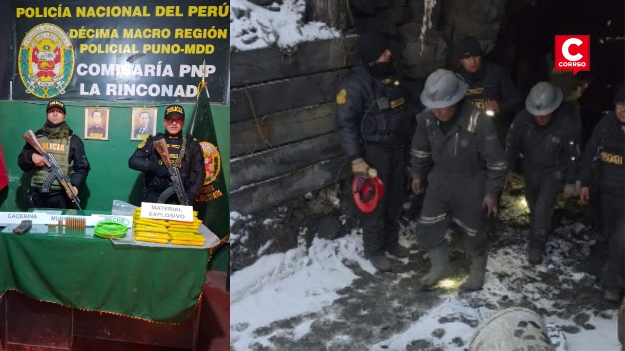 Puno: Rescatan a mineros que estaban secuestrados por presunta banda criminal en un socavón