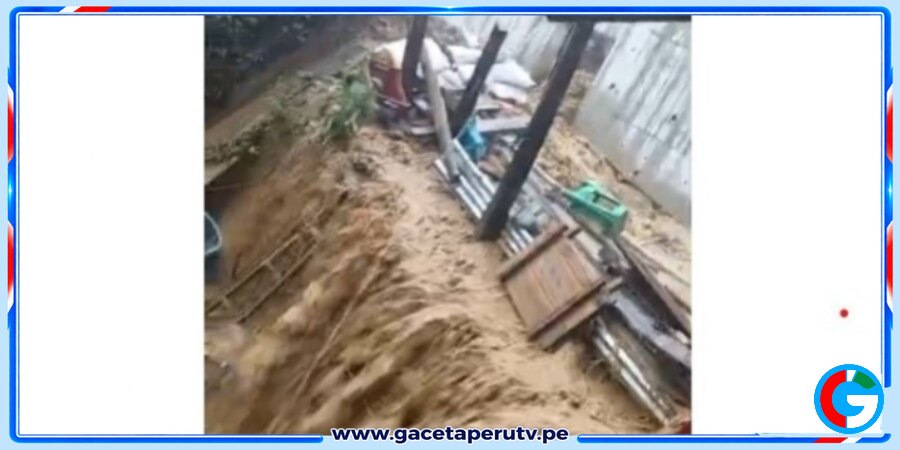 Alerta en Ayabaca: lluvias torrenciales convierten calles en ríos de barro