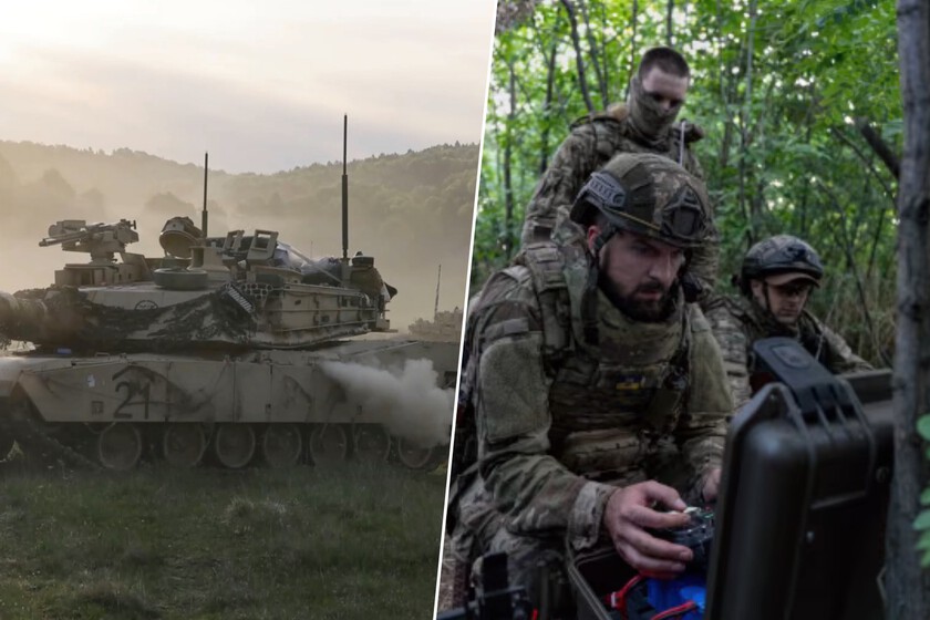 Tanques de EEUU acaban de enfrentarse a un ejército de drones de Ucrania: ha sido una humillación histórica