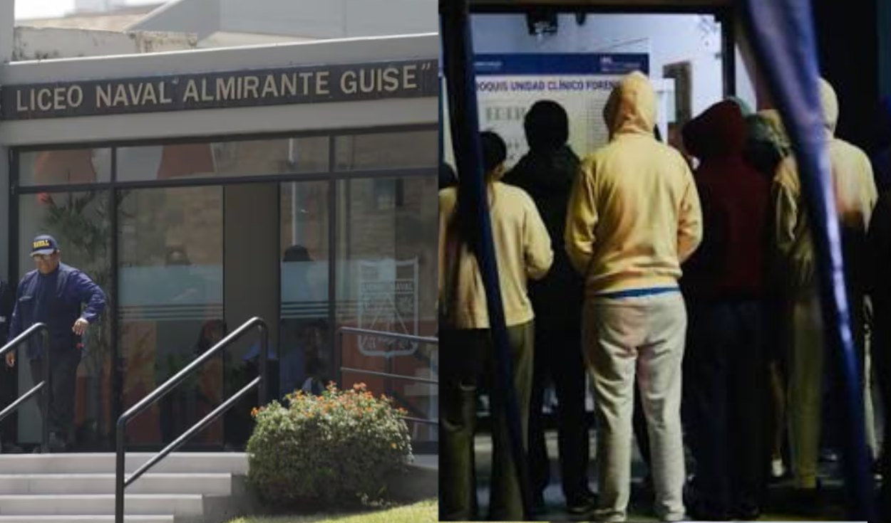 Caso Liceo Naval:  PJ ordena 4 meses de internamiento preventivo contra 6 escolares por presunto abuso