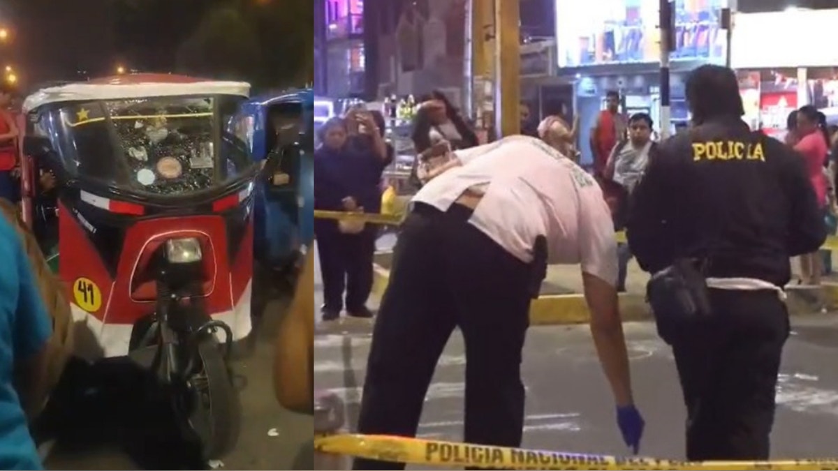 Pánico en Comas: un pasajero fue herido en ataque armado a un mototaxi en pleno cruce de avenidas Belaúnde y Universitaria