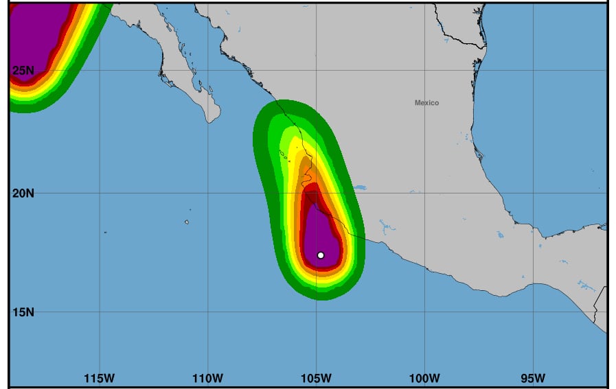 Huracán Simón de categoría 4 EN VIVO | trayectoria, cuándo y dónde tocará tierra en México