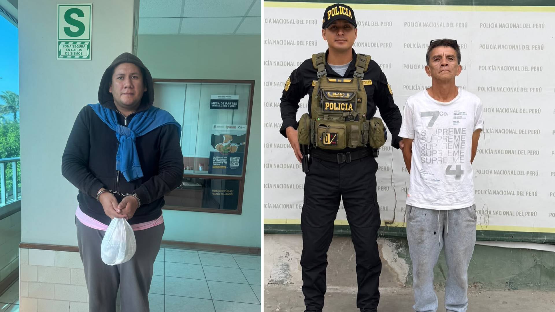 Detienen a dos sujetos por delitos sexuales en Chiclayo