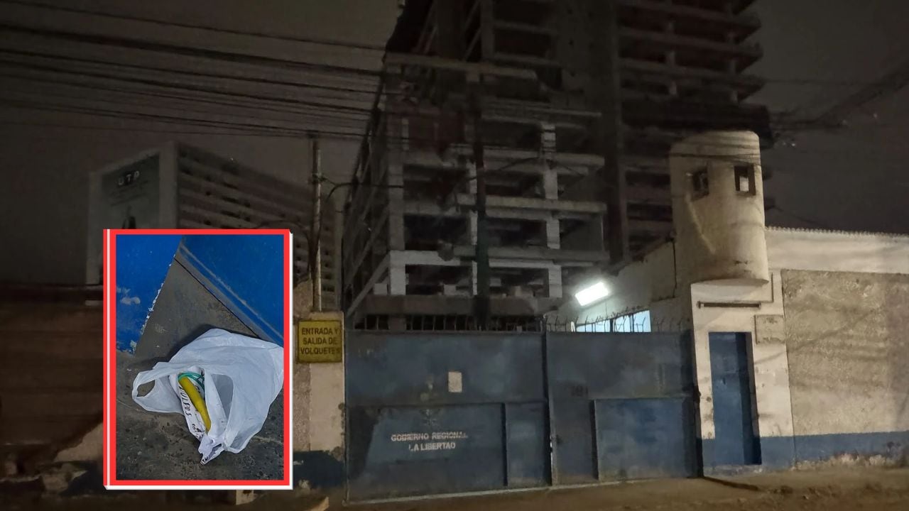 Policía investiga amenaza extorsiva en obra de la nueva sede del Gobierno Regional de La Libertad