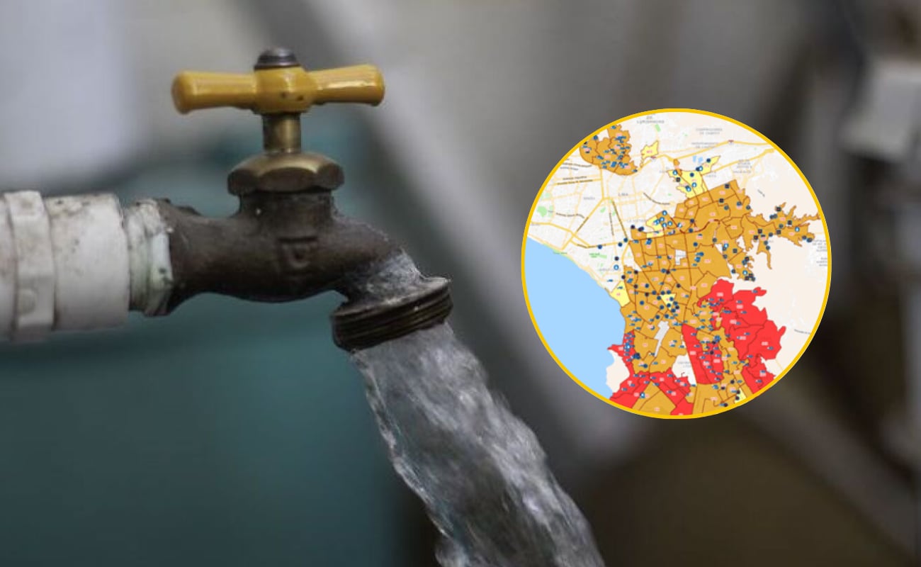 Nuevo corte de agua HOY, 13 de octubre: Estas son las zonas afectadas en Lima