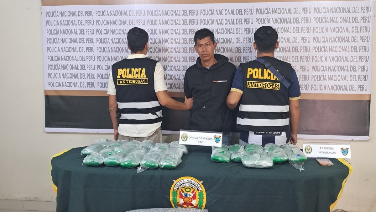 Lambayeque: la Policía Nacional incautó unos 40 kg de cocaína que estaban en un bus interprovincial